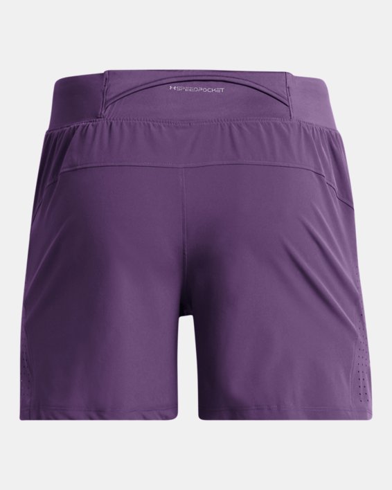 Men's UA Launch Elite 5'' Shorts, Purple, pdpMainDesktop image number 8
